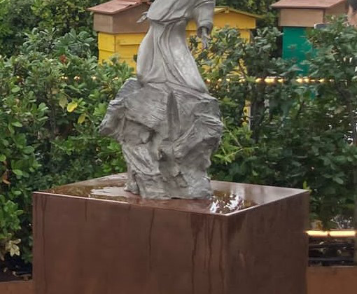 Consegnata l’opera San Francesco di Marianna Costi al Padiglione Italia di Expo