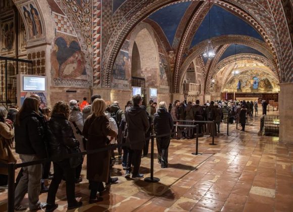 Visita dei rappresentanti delle istituzioni alle spoglie di san Francesco