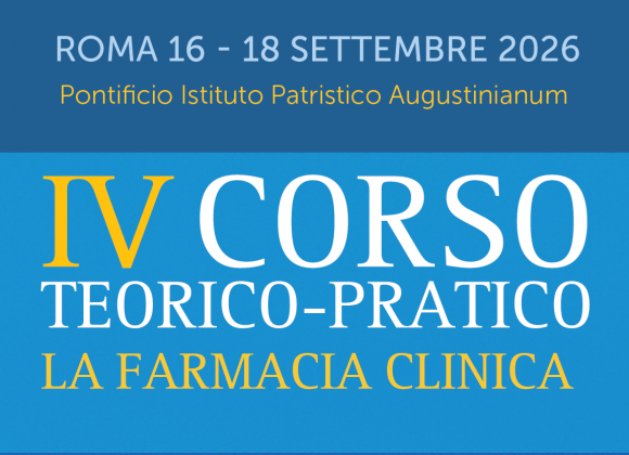 Pontificio Istituto Patristico Augustinianum (Roma) – L’assistenza farmaceutica, tra etica e innovazione, da Assisi a Roma nel cammino di San Francesco | 16 – 18 settembre 2026