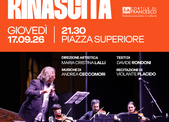 fullsize Piazza Superiore di San Francesco (Norcia) – Canti di rinascita La città di Benedetto incontra la città di Francesco | 17 settembre 2026